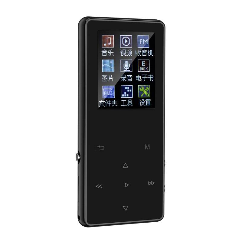 K1 1.8 tum 8g mp3 kontakt sn bluetooth mp3 spelare fm-radio e-bok o musikspelare usb uppladdningsbar musikspelare