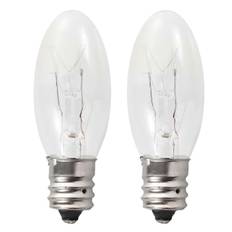 5 stk. Saltlampe Pærer Udskiftning Langvarig 15 Watt E12 Fatning Varmt Lys Lysestager Pærer (Varmt Hvidt Lys) [DB] 5 pcs