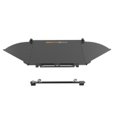 Bright Tangerine Carbon Fibre Bottom Flag (Misfit Kick & 360 Mk II)