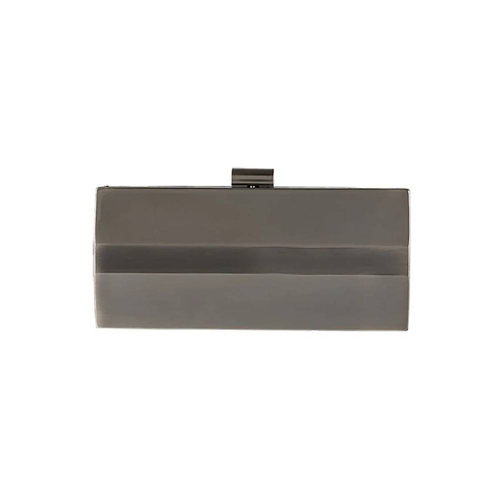 Anna Cecere Clutch i Ottone - Tasker - Dame - Grå - ONE SIZE -