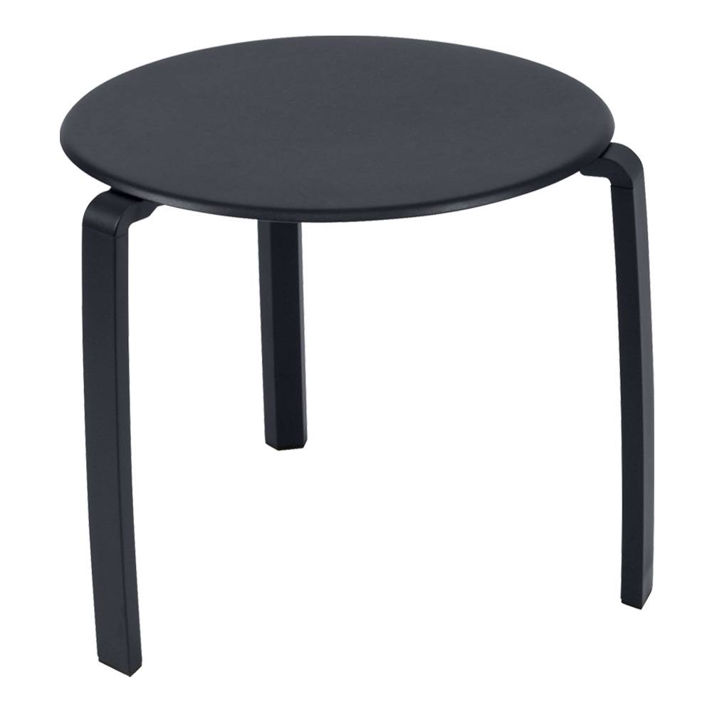 Fermob - Alize Low Table Anthracite 47 - Udendørs små borde og sideborde - Pascal Mourgue - Metal