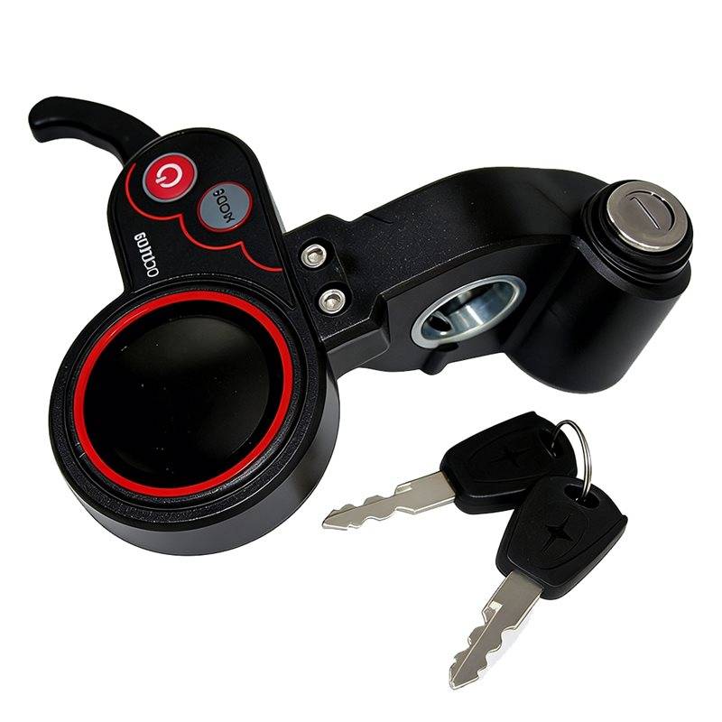 ZQ-100 For Electric Scooter Dashboard(6 Cores) With Speedometer, Odometer 2 Keys