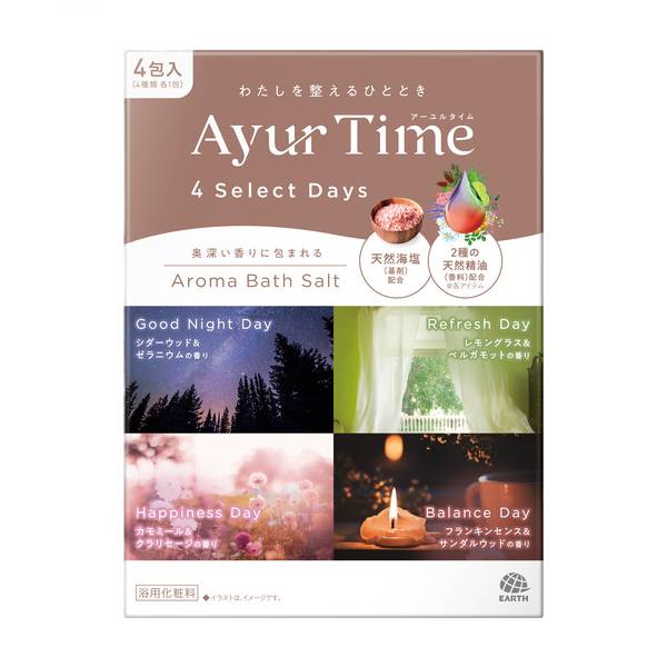 BATHCLIN - Ayurtime for Select Days - 40g x 4pack - No Color