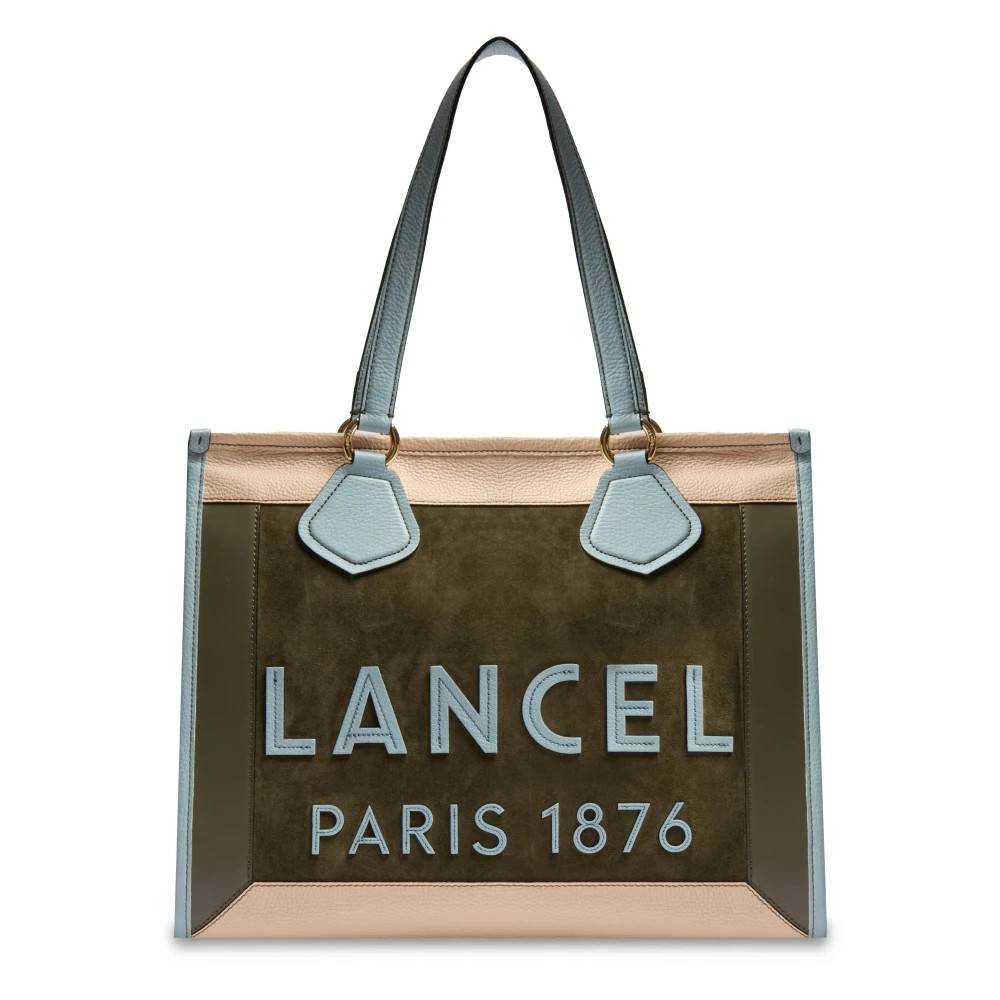 Lancel L Zip Tote Bag - Tasker - Dame - Grøn - ONE SIZE - Uld