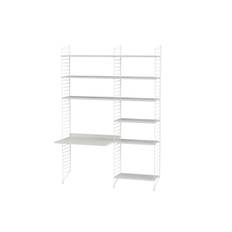 Workspace B Reol - Hvid - String Furniture