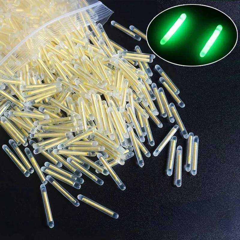 20pcs Fishing with Luminous Rod, Night Fishing with Super Bright Fluorescent Rod, Luminous Float, Rod