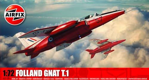 Airfix 1/72 Scale Royal Air Force Folland Gnat T.1 Plastic Model Kit X2105