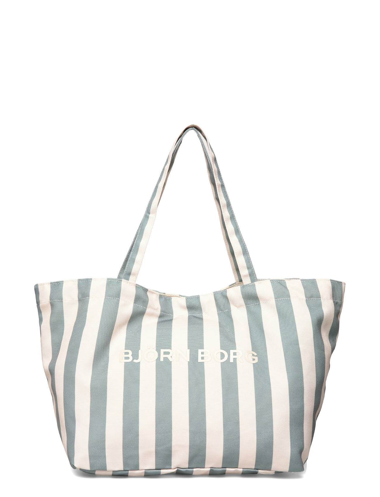 BJÖRN BORG Borg Beach Tote M | Grey | One Size