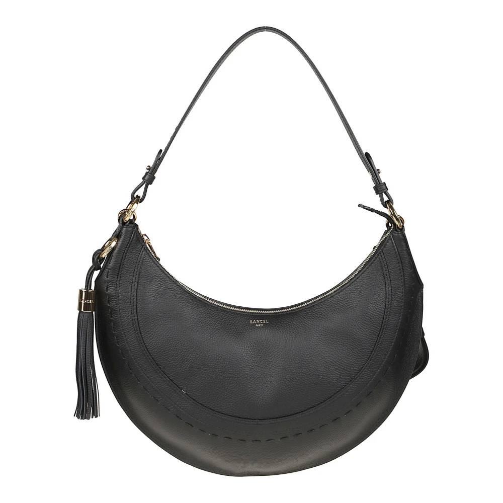 Lancel Hoboheme Mellem Taske - Tasker - Dame - Sort - ONE SIZE - Uld
