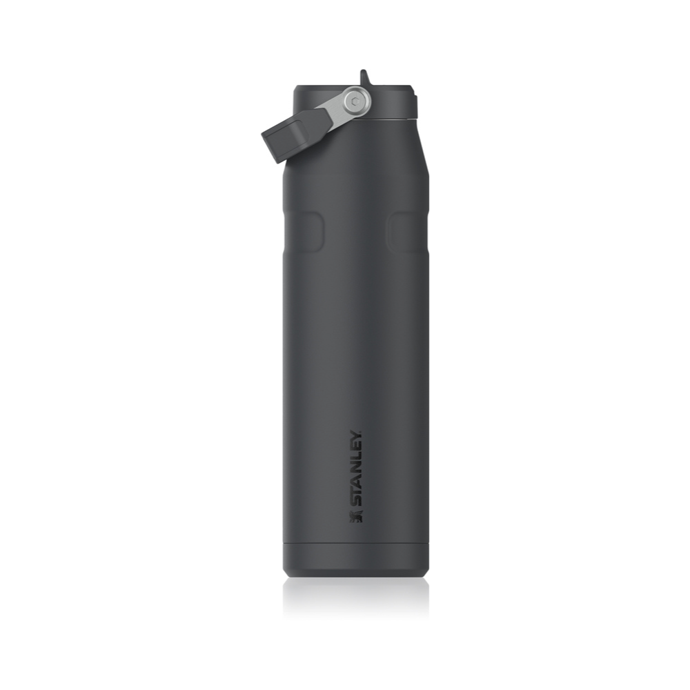 Stanley IceFlow™ Flip Straw 2.0 flaske vandflaske i rustfrit stål sort 2.0 1060 ml