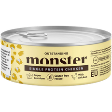 Monster Pet Food Cat Adult Single Chicken Burk 100 g x 12