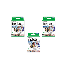 Fuji - Instax Wide film 10shots 3 x 10pack Bundle - Klar til levering - Prismatch