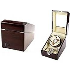 Watch Winder Watch Winder Box Automatisk Watch Winder Box Watch Winder 2 + 3 Rektangulär Mute Automatisk Dubbel Watch Winder med låsande Watch Winder Box Watch Winder