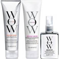 Color Wow Dream Clean Normal to Thick and Travel Dream Coat Supernatural Spray Trio