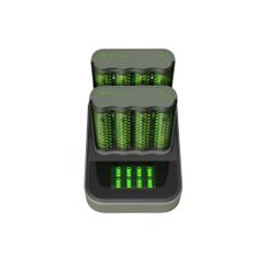 GP ReCyko 2x Speed-oplader M451 (USB) med ladestation D851