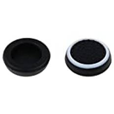 OSTENT 8 x Analog Joystick Button Protector Compatible for Sony PS4 Wireless Controller - Color Black and White