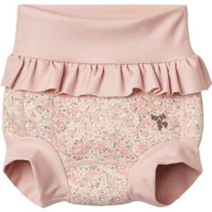 Wheat Neopren Badebukser Rita Stl. XL/2-3y unisex - Babybadbyxor Från Magasin - Ivory Flower Meadow (XL/2-3y)