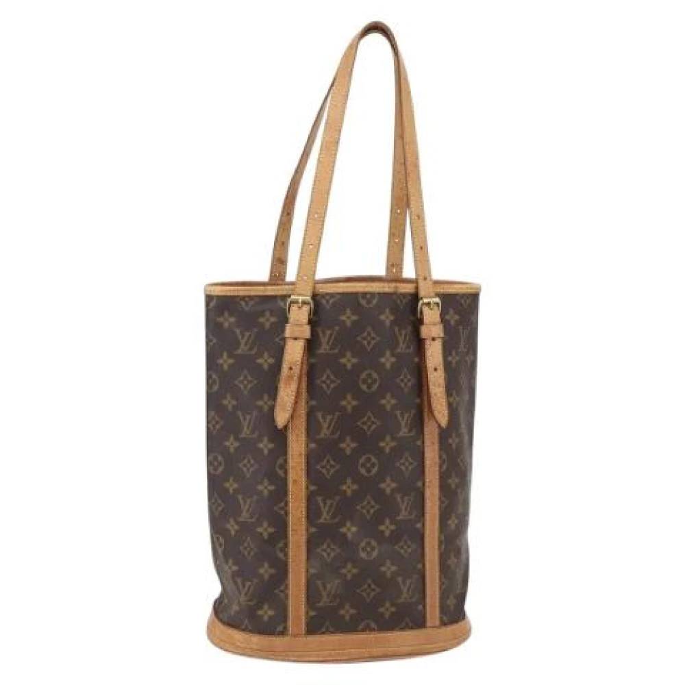 Louis Vuitton Vintage Pre-owned Bucket Bag - Vintage - Dame - Brun - ONE SIZE -