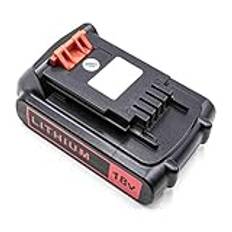 vhbw batteri kompatibel med Black & Decker STC1820 cm, STC1820PCB, STC1840EPC elverktyg (2 000 mAh Li-Ion 18 V)