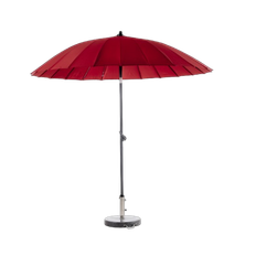 Shanghai parasol tiltbar Ø 2.7 m - rød