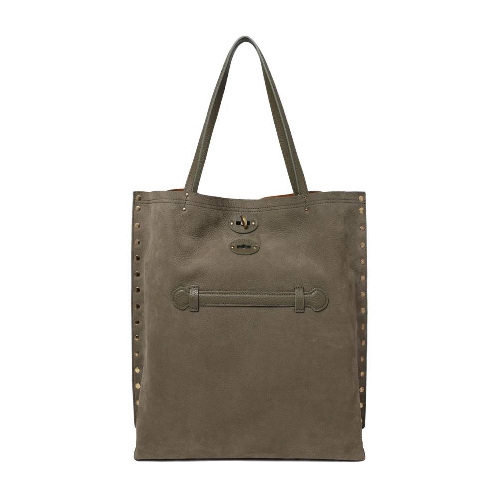 Zanellato Aspasso Medium Tote - Tasker - Dame - Grøn - ONE SIZE - Læder