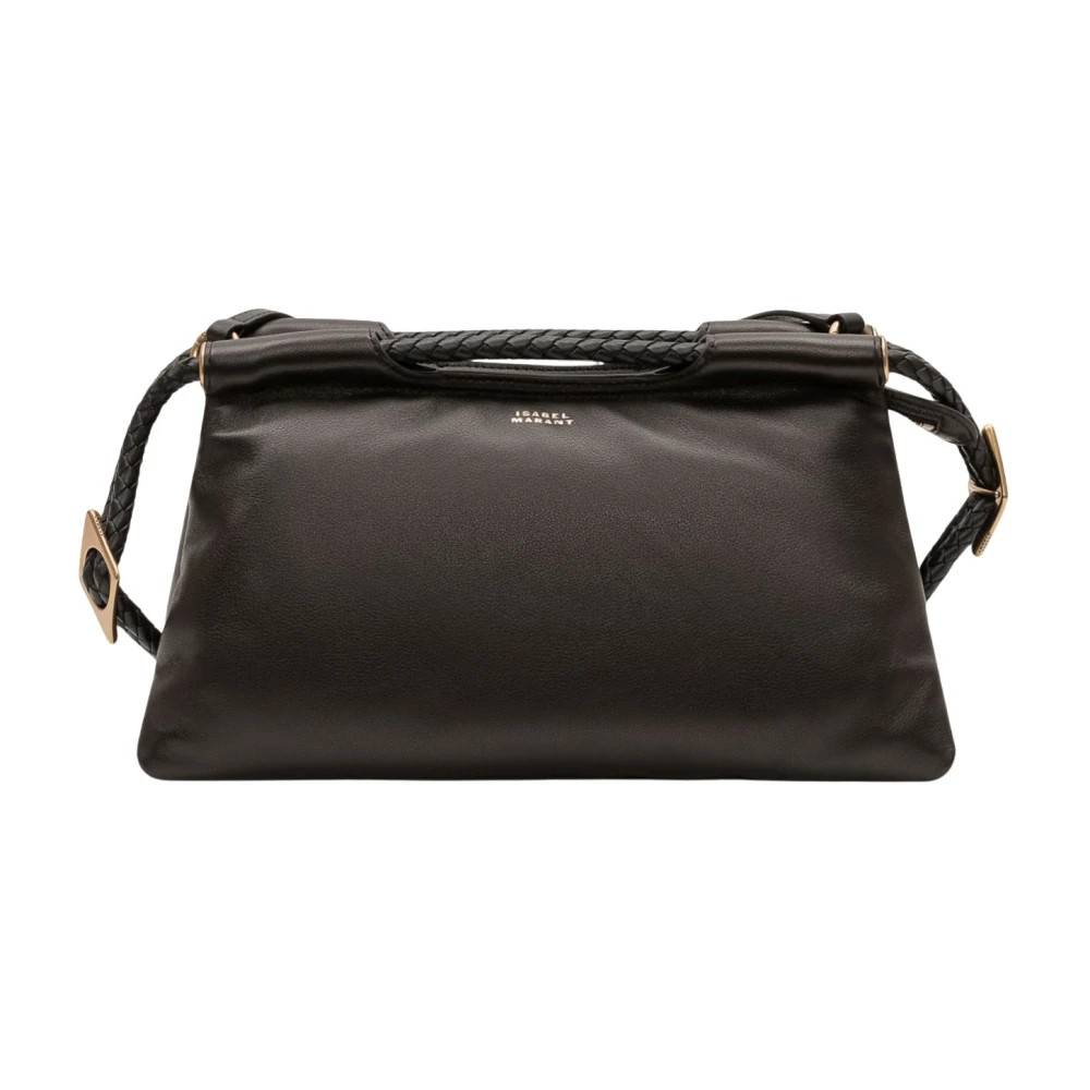 Isabel Marant Pipa M lædertaske - Tasker - Dame - Sort - ONE SIZE - Læder