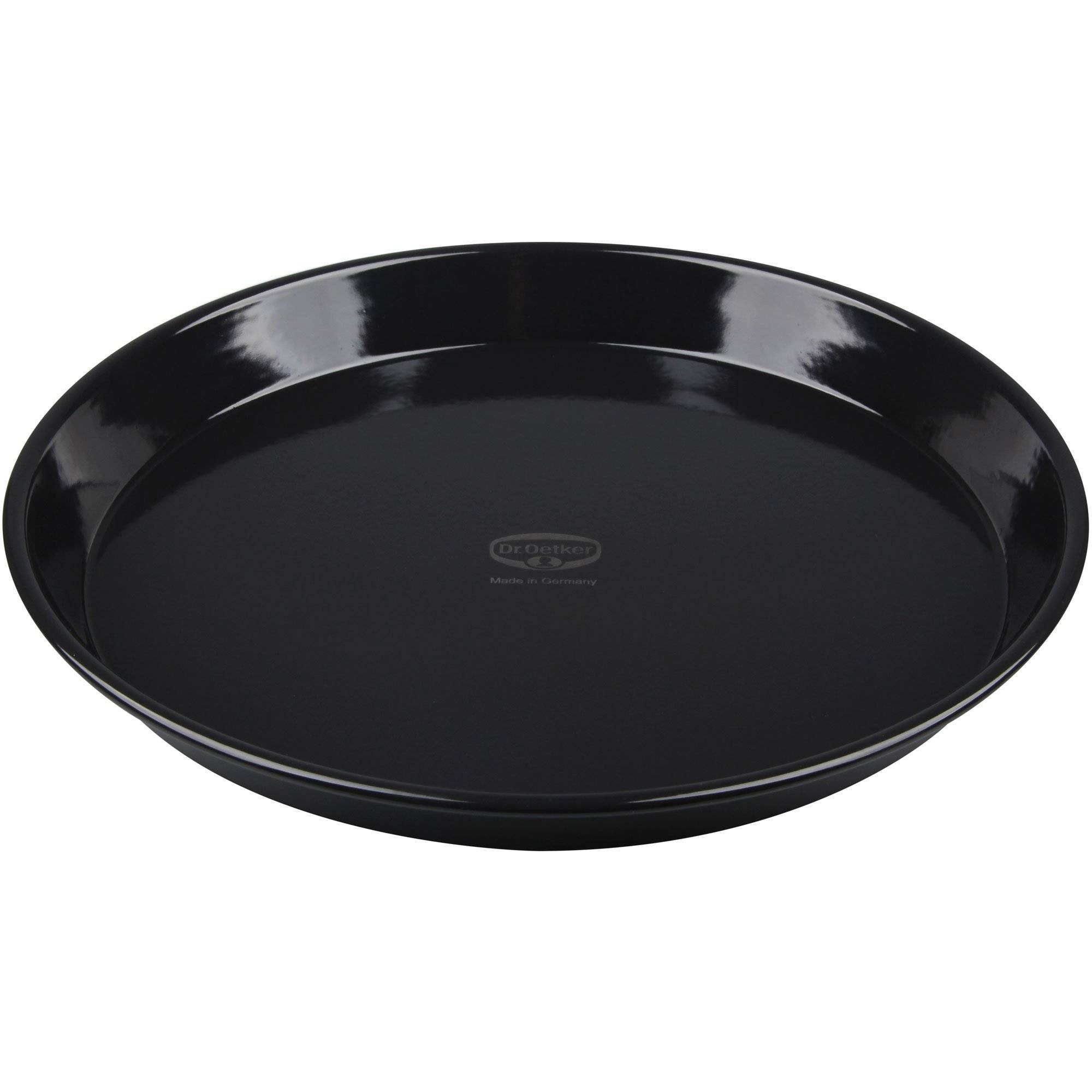Dr oetker Ugnsfast tårt-/pizzafat 28 cm - Svart (28 cm.)