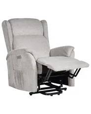 Elektrisk recliner stol ELEGY Inkl. fodstøtte Velour Beige