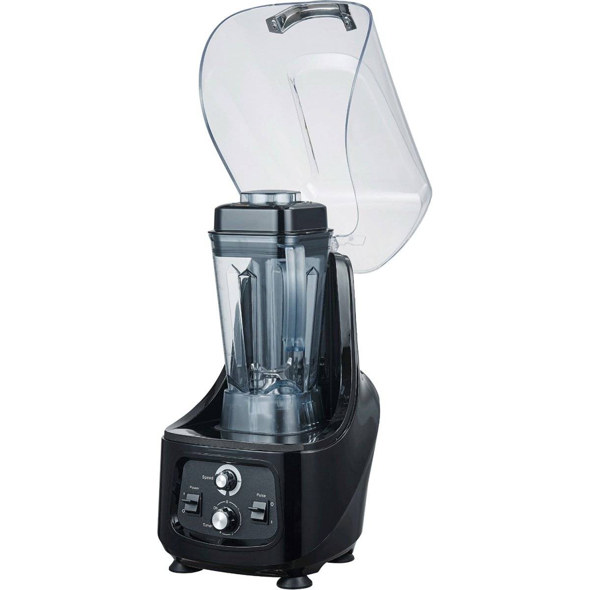 Professionell Blender/Mixer med Ljudkåpa 2 liter 1680W Manuell kontroll | Adexa CB699