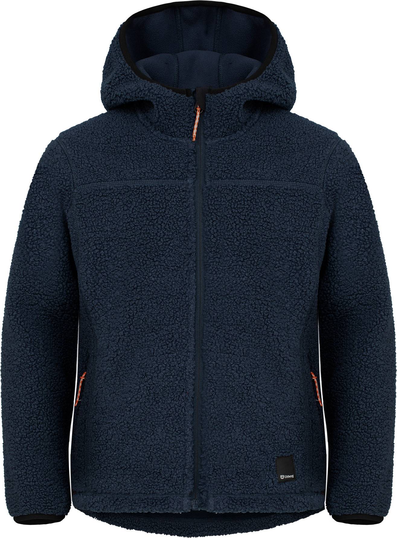 Urberg Juniors' Pile Hoodie Dark Navy, 158/164