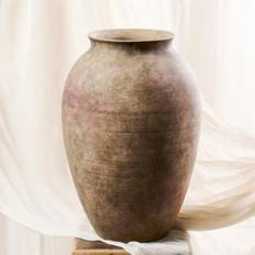 Gulvvase terracotta "Minerva" åbning Ø:15,5 - Ib Laursen