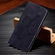 Läderfodral för Xiaomi Mi11 för Redmi Note 9T 9 9A 9S 8 Pro 8A POCO X3 NFC M3 F3 10 Pro Lite telefonplånboksfodral, svart, för Xiaomi M2 i 11T