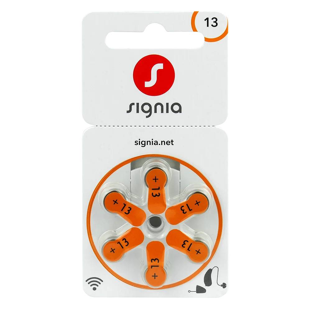 Signia 13 Hörapparatsbatteri