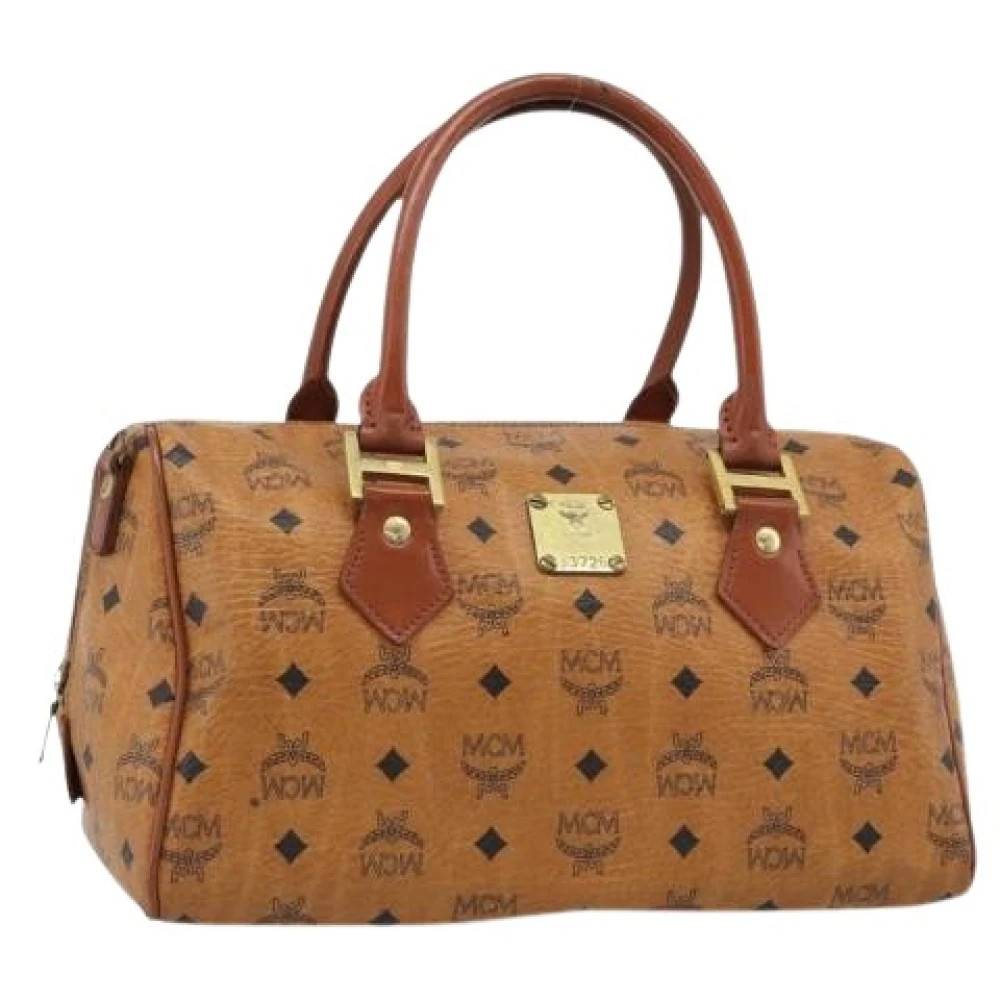 MCM Pre-owned Pre-owned canvas håndtasker - Vintage - Dame - Brun - ONE SIZE -