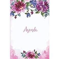 Agenda: 19 novembre au 20 décembre - 1 semaine en un coup d'œil - DIN A5 15 x 23 cm Planificateur mensuel avec check-lists & notes Jours fériés - 1 ... Plante Aquarelle Aquarelle Or Rose Rose