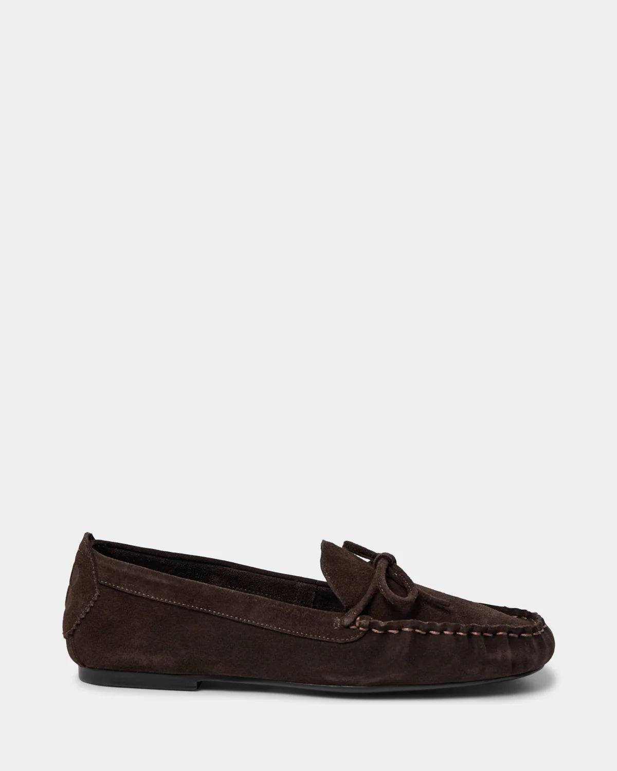 Sofie Schnoor Tammysw Loafer Dark Brown | Suede Loafer Dame - 38