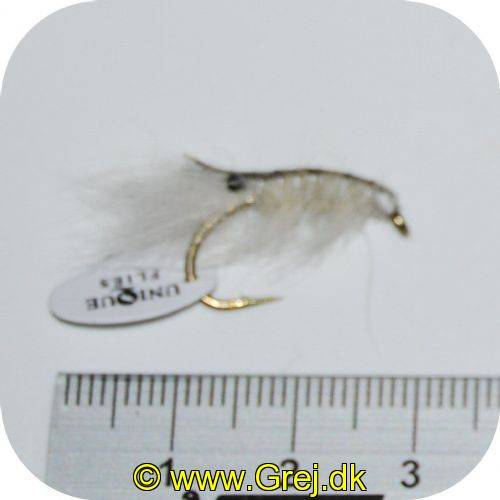 Seatrout Flies 2 - UF Mysis Special - str. 6 - Farve: Hvid