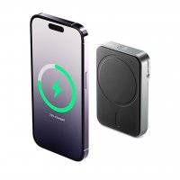 ALOGIC Matrix Universal Magnetic Power Bank 5000mAh MagSafe Svart