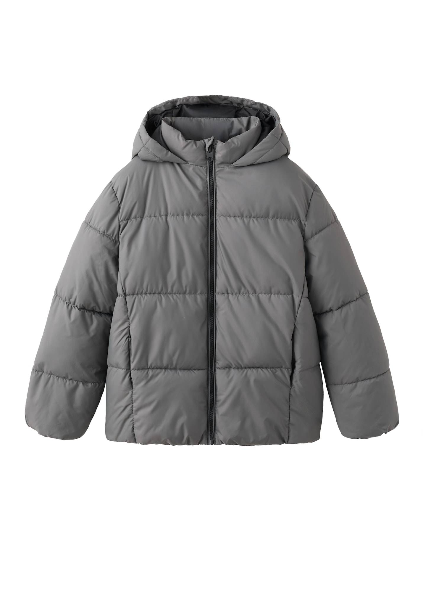 MANGO KIDS Vinterjakke 'AMERICA'  grafit