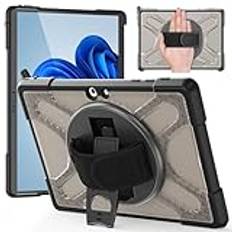 Tablettfodral Fodral kompatibelt med Microsoft Surface Go 4/ Surface Go 3/ Surface Go 2/ Surface Go 1 10,5 tums fodral med 360° Kickstand Fodral Kompatibel med Typ Cover Tangentbord, Stötsäkert robust