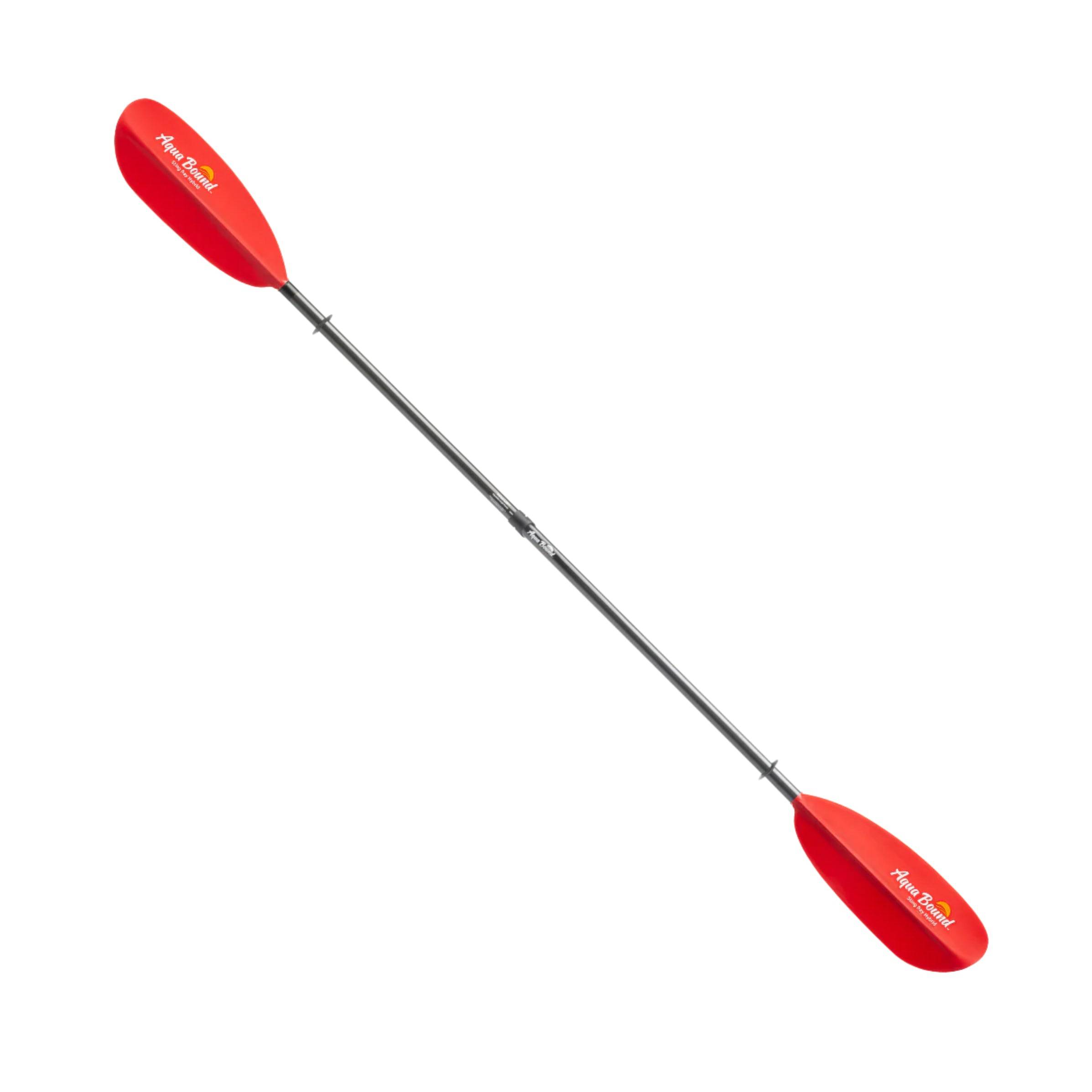 Aqua Bound Sting Ray Hybrid Versa-Lok 2pc Sunset Red 210-225 Kajakpaddel