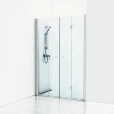 SVEDBERGS Profilpaket Hörndusch skoga vikbar dubbel (Kulör: Aluminium blank)