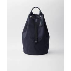 Canvas drawstring duffle bag