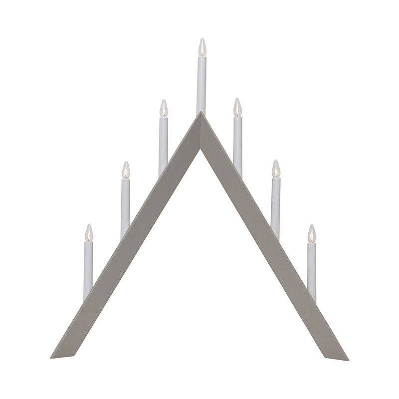 Ljusstake Arrow Beige 64cm