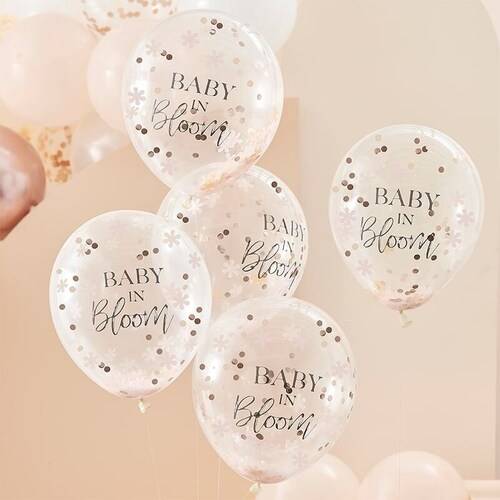 Baby in Bloom - Balloner 5 stk.