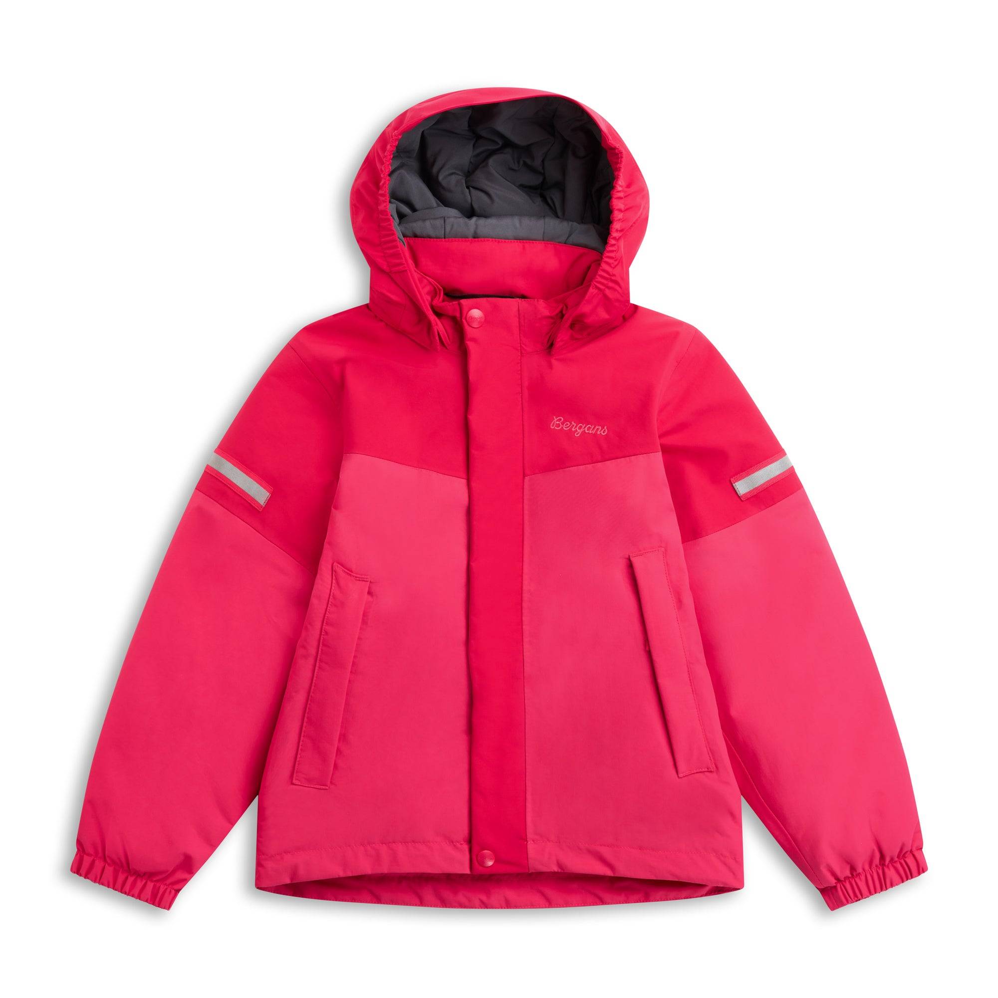 Bergans Lilletind Insulated Shell Jacket Kids Light Alpine Rose / Alpine Rose - 110