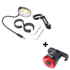 Cykellampa för elcykel Light5 EB2000 - 2000 lm / till Shimano, Framlampa + Light5 Blip Baklampa