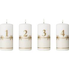 Georg Jensen CC 2025 Advent Candle Paraffin 4pcs Gold - NO_SIZE Kalenderljus Från Magasin - Guld (NO_SIZE)
