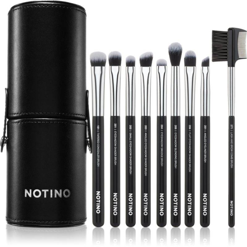 Notino Makeup Brushes Eye Area Professional Make-Up Brush Set Sminkborstar med fodral