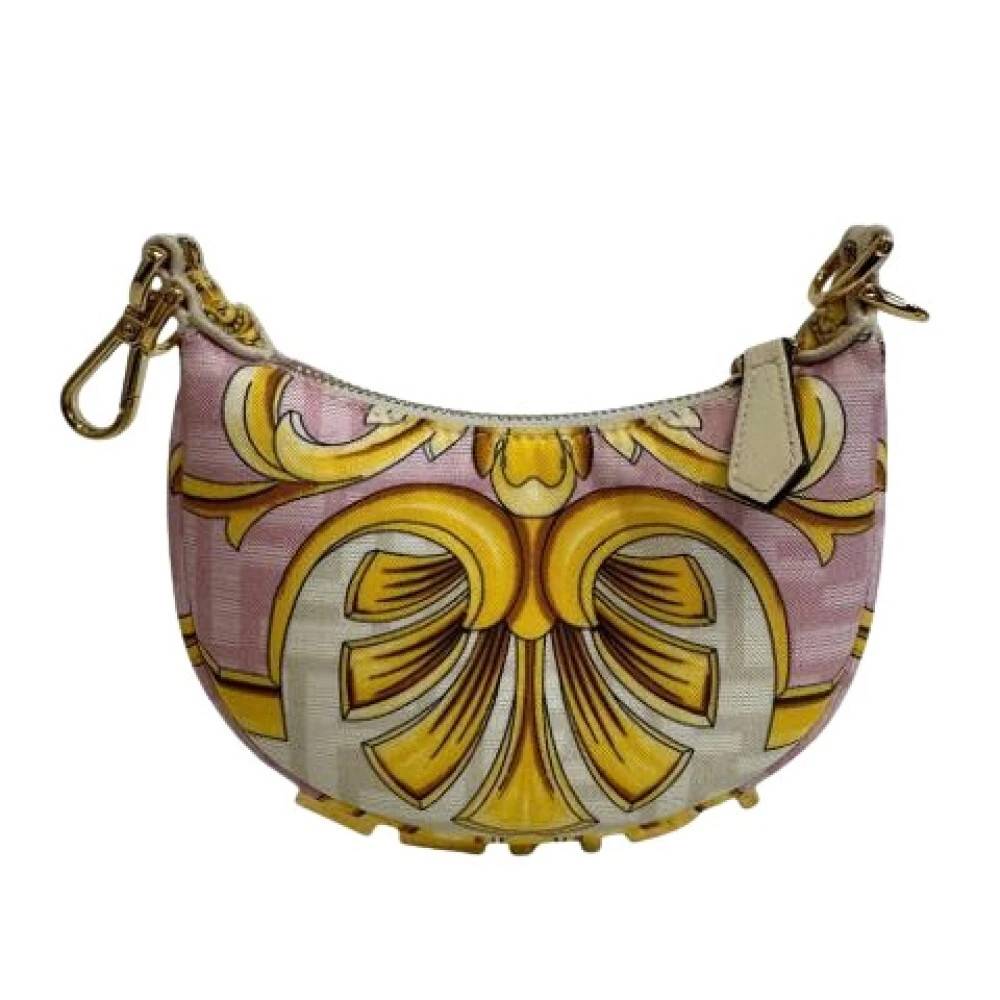 Fendi Vintage Pre-owned Vintage Mini Bag - Vintage - Dame - Flerfarvet - ONE SIZE - Uld